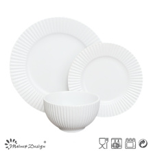 18PCS Céramique Grès Dîner Set Fabrication en gros